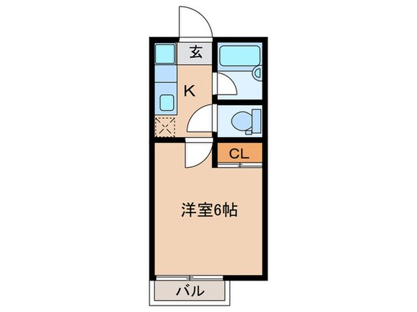 ラフォーレの物件間取画像